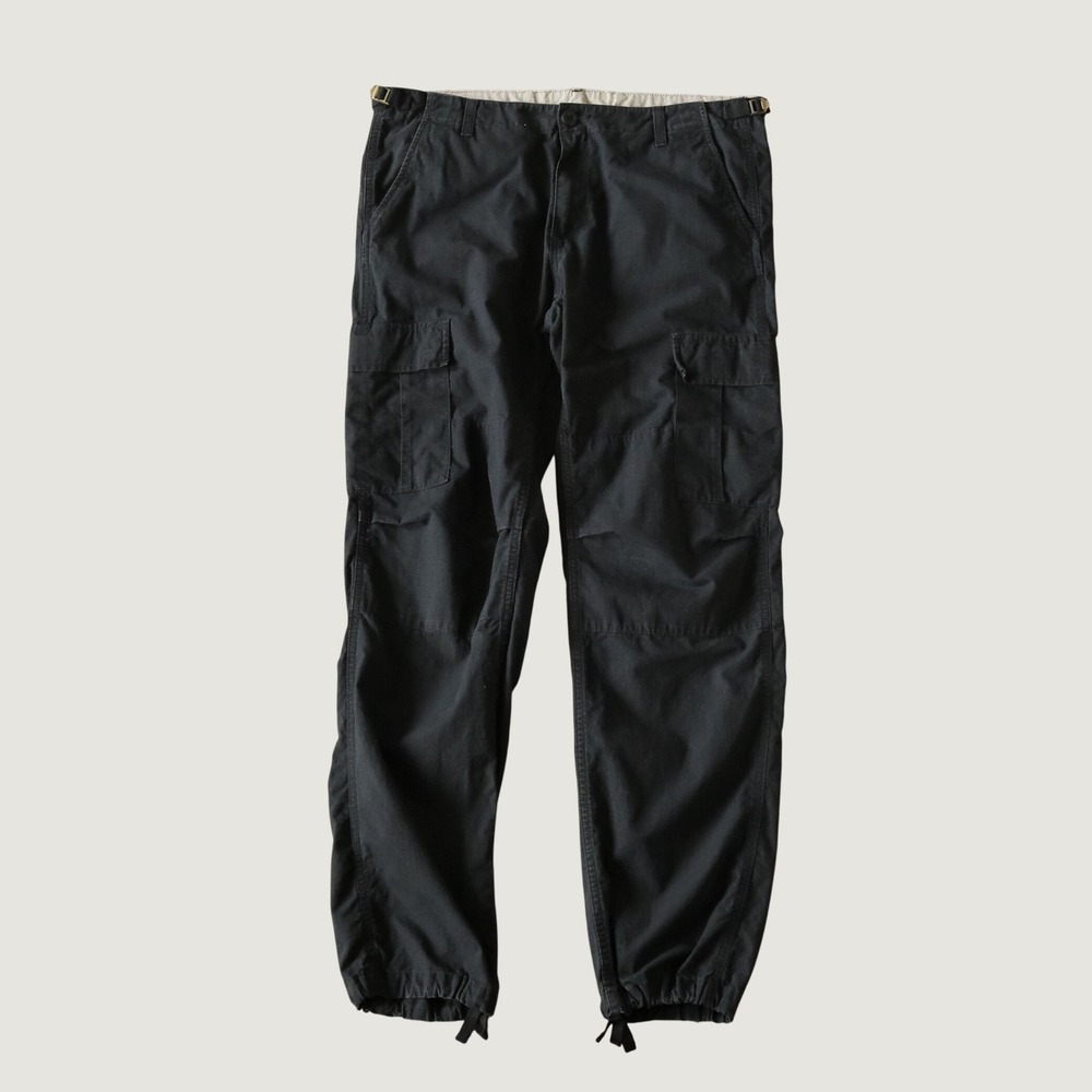 Carhartt Aviation Pant Slim Fit Black Ripstop Cargo Pants 36x34 Workwear 3340